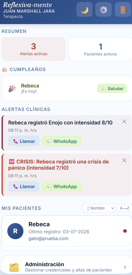 Alertas clínicas en tiempo real